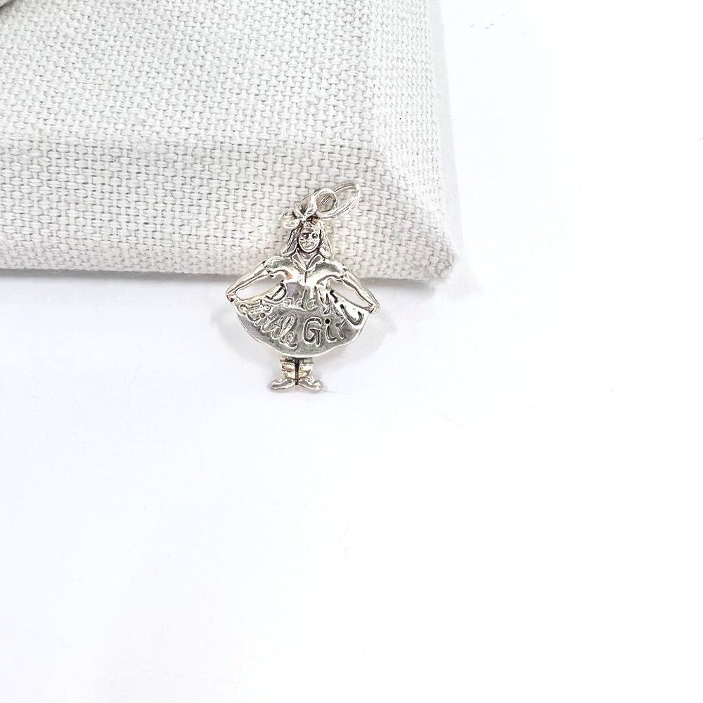 NWT - Jezlaine - Daddy’s Little Girl Sterling Silver Charm